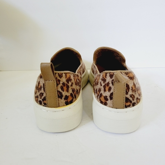 New Sofft Pavina Platform Slip-On Sneaker Textile Leopard Print ,Size 9,5 - Picture 5 of 7